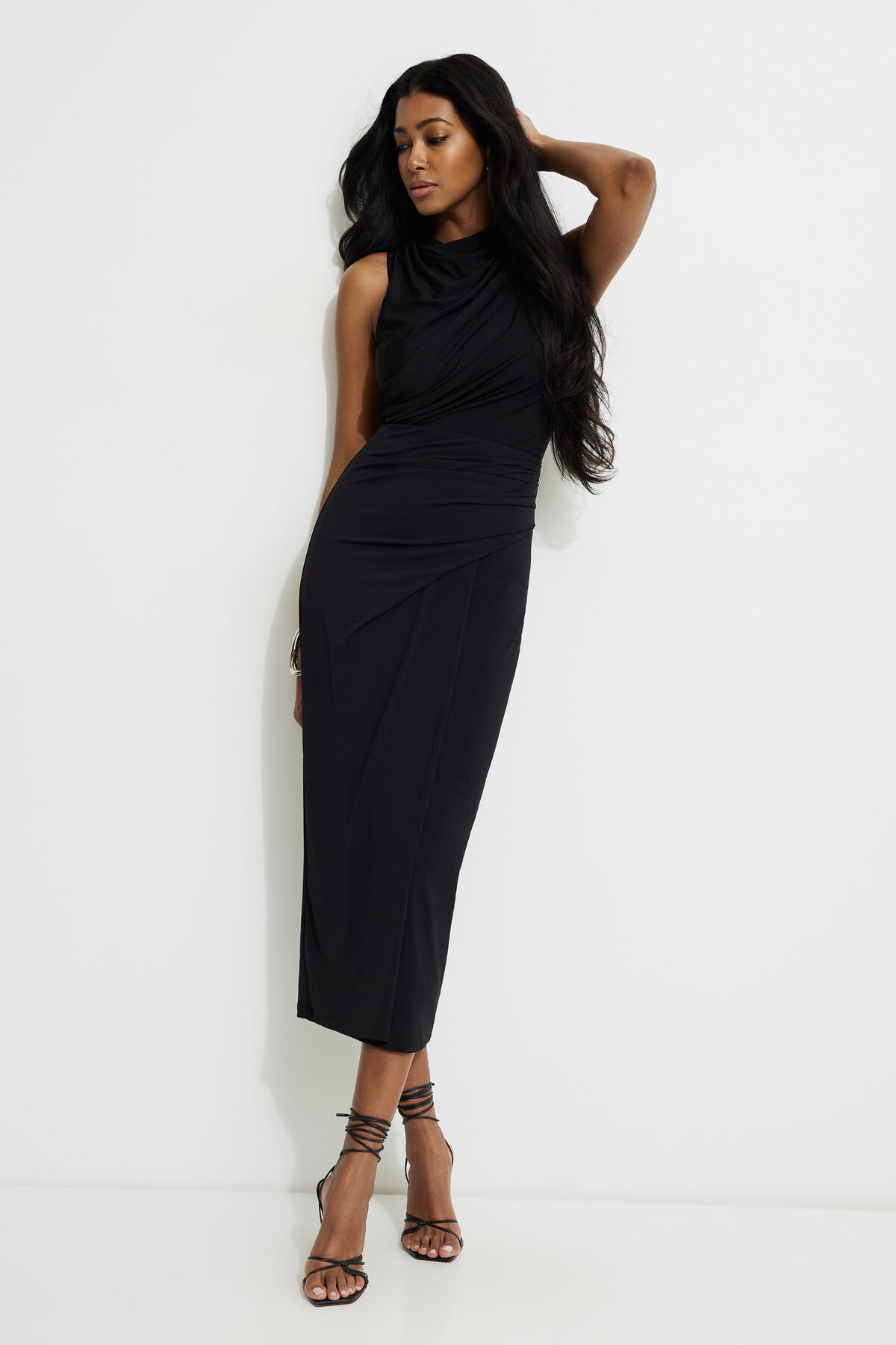 Draped Sculpt Maxi Dress 7 Draped Sculpt Maxi Dress