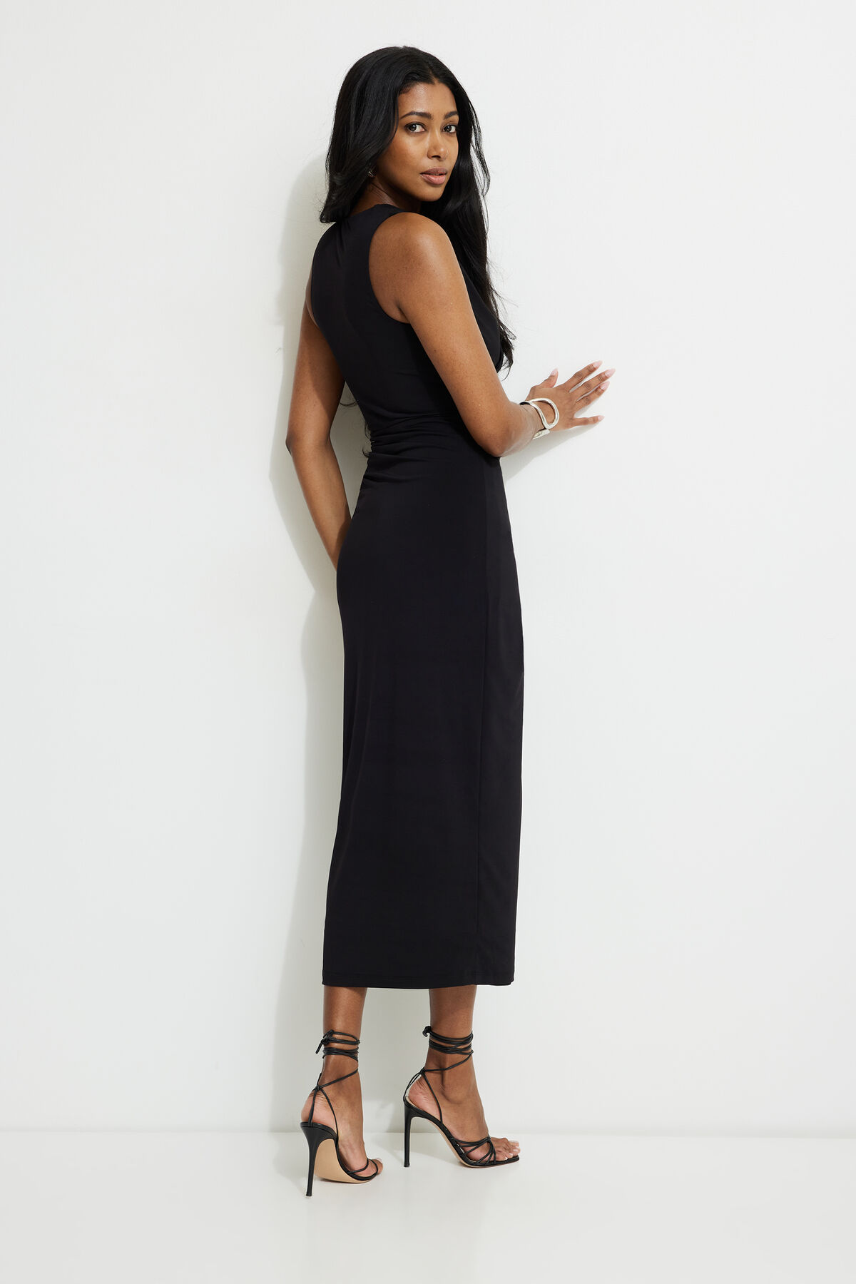 Draped Sculpt Maxi Dress 9 Draped Sculpt Maxi Dress